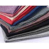 5-Pack Slouchy Baggy Beanies Chemo Hats - Khaki + Black + Grey + Burgundy + Purple