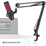 Microphone Stand - Professional Stand for HyperX QuadCast S Condenser Microphone