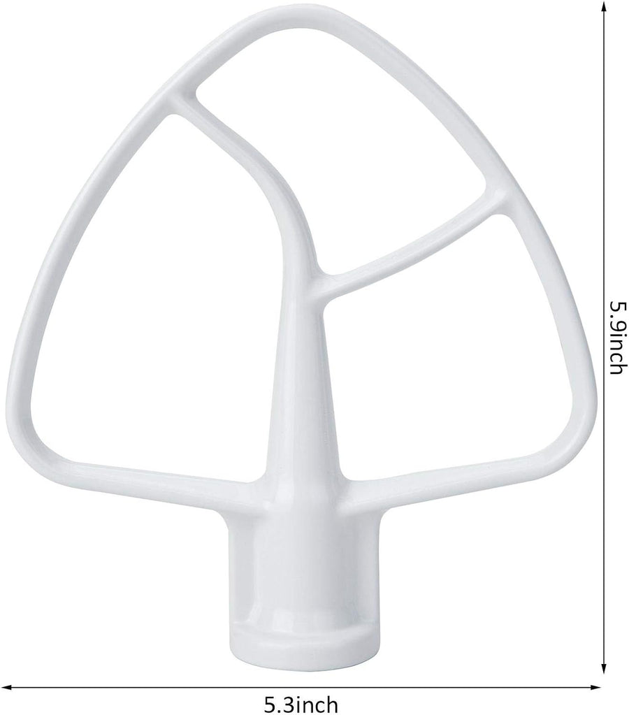 K45B Flat Beater with Coating Compatible with KitchenAid 4.5L Mixer