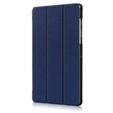 Galaxy Tab S6 Leather Case with Three Flaps - 45-Degree Angle
