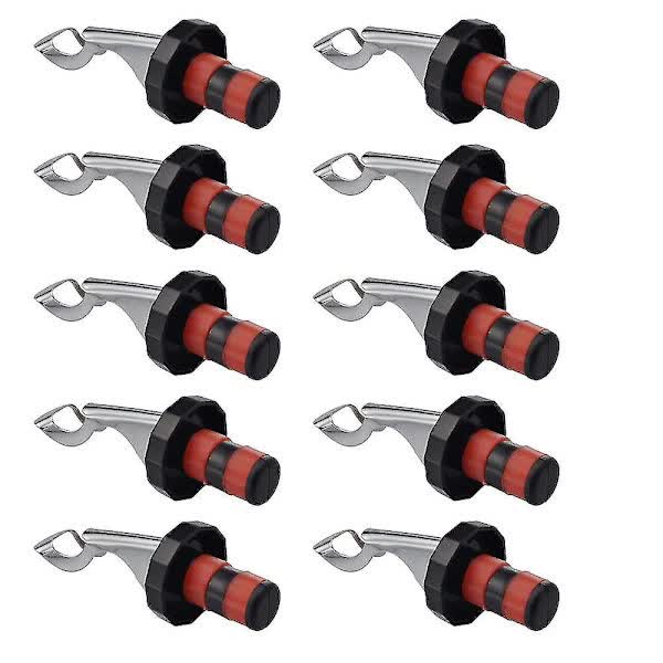 10pcs Wine Cork Expanding Manual Beverage Bottle Stopper Reusable Leakproof Wine Bottle Airtight