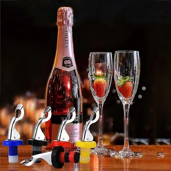 10pcs Wine Cork Expanding Manual Beverage Bottle Stopper Reusable Leakproof Wine Bottle Airtight
