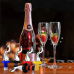 10pcs Wine Cork Expanding Manual Beverage Bottle Stopper Reusable Leakproof Wine Bottle Airtight