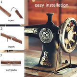 Singer Sewing Machine Foot Pad Part Leather Foot Pad Strap Foot Pedal Strap Sewing Machine Accessories - Side View