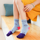 pairs - Toe socks - Toe socks - Women's toe socks - Cotton socks - Sports socks - Yoga socks