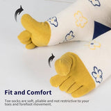 pairs - Toe socks - Toe socks - Women's toe socks - Cotton socks - Sports socks - Yoga socks