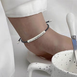 CTDWNT Don't let the tough days win bracelet for women and men, Inspira blue onesize