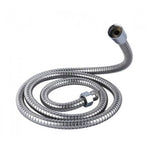 3m Shower Hose - Stainless Steel Shower Hose Silver Silver