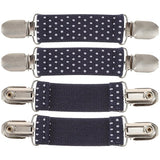 4-pack Mitten Clips for Kids - Winter Mitten Holders - Non-Slip Clips_jarx - Front View