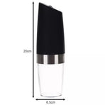 Electric Salt and Pepper Mills 2-Pack, Black