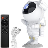 Astronaut Night Light with Remote Control Star Projector Galaxy Light, White
