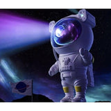 Astronaut Night Light with Remote Control Star Projector Galaxy Light, White