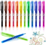 Erasable Gel Ink Pens 12-pack, MultiColor