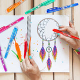 Erasable Gel Ink Pens 12-pack, MultiColor