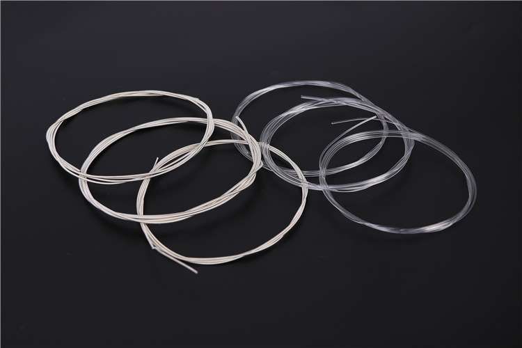 Nylon Strings Set for Musical Instruments, Transparent