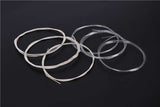 Nylon Strings Set for Musical Instruments, Transparent - Front View
