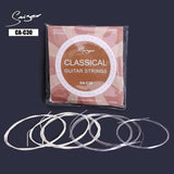 Nylon Strings Set for Musical Instruments, Transparent
