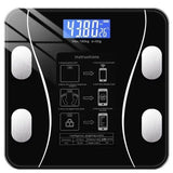 Smart Bathroom Scale with Body Analysis, Black
