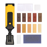 Wood Board Repair Kit, MultiColor, DIY Floor Repair Tool - Front View