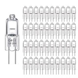20-pack G4 halogen bulbs 20W 12V warm white - Front View
