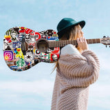 100pcs MultiColor Fashion Graffiti Stickers, Waterproof for Laptop Luggage Skate