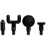 Wireless Massage Gun Black, Muscle Massager for Deep Tissue Relief - Front View
