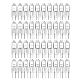 10-Pack G4 Halogen Bulbs 20W 12V, Warm White