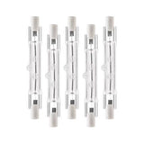 5-pack R7s Halogen Linear Light Bulbs 300W 230V, 118mm