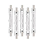 5-pack R7s Halogen Linear Light Bulbs 300W 230V, 118mm