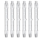 5-pack R7s Halogen Linear Light Bulbs 300W 230V, 118mm
