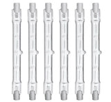 5-pack R7s Halogen Linear Light Bulbs 300W 230V, 118mm - Front View