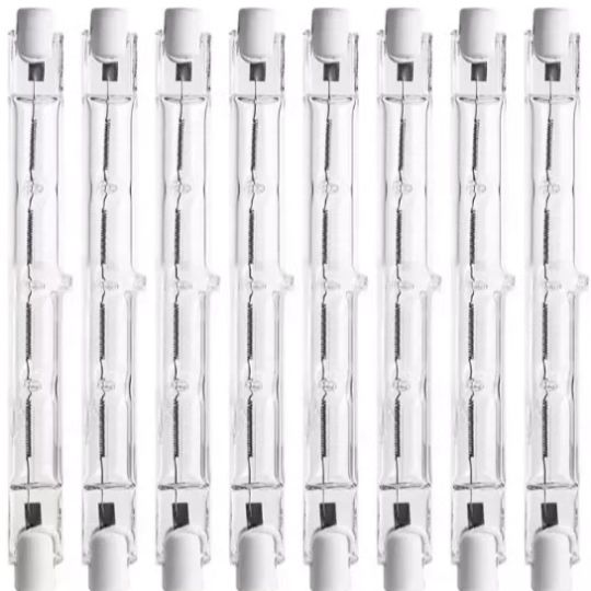 5-pack R7s Halogen Linear Light Bulbs 300W 230V, 118mm