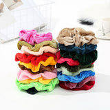 36pcs MultiColor Velvet Hair Scrunchies, Hair Ties, Hair Bands