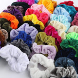 36pcs MultiColor Velvet Hair Scrunchies, Hair Ties, Hair Bands