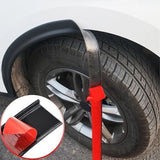1.5m Universal Fender Flares Car Wheel Arch Mudguards, Black