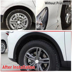 1.5m Universal Fender Flares Car Wheel Arch Mudguards, Black