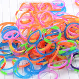 28,000 Pieces Super Large Loom Bands Kit with Accessories, Multi-Color