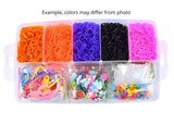 28,000 Pieces Super Large Loom Bands Kit with Accessories, Multi-Color