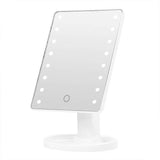 LED Makeup Mirror Adjustable with Lights, White