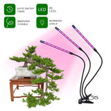 60 LED Full Spectrum Grow Light with 3 Timers, MultiColor - Front View