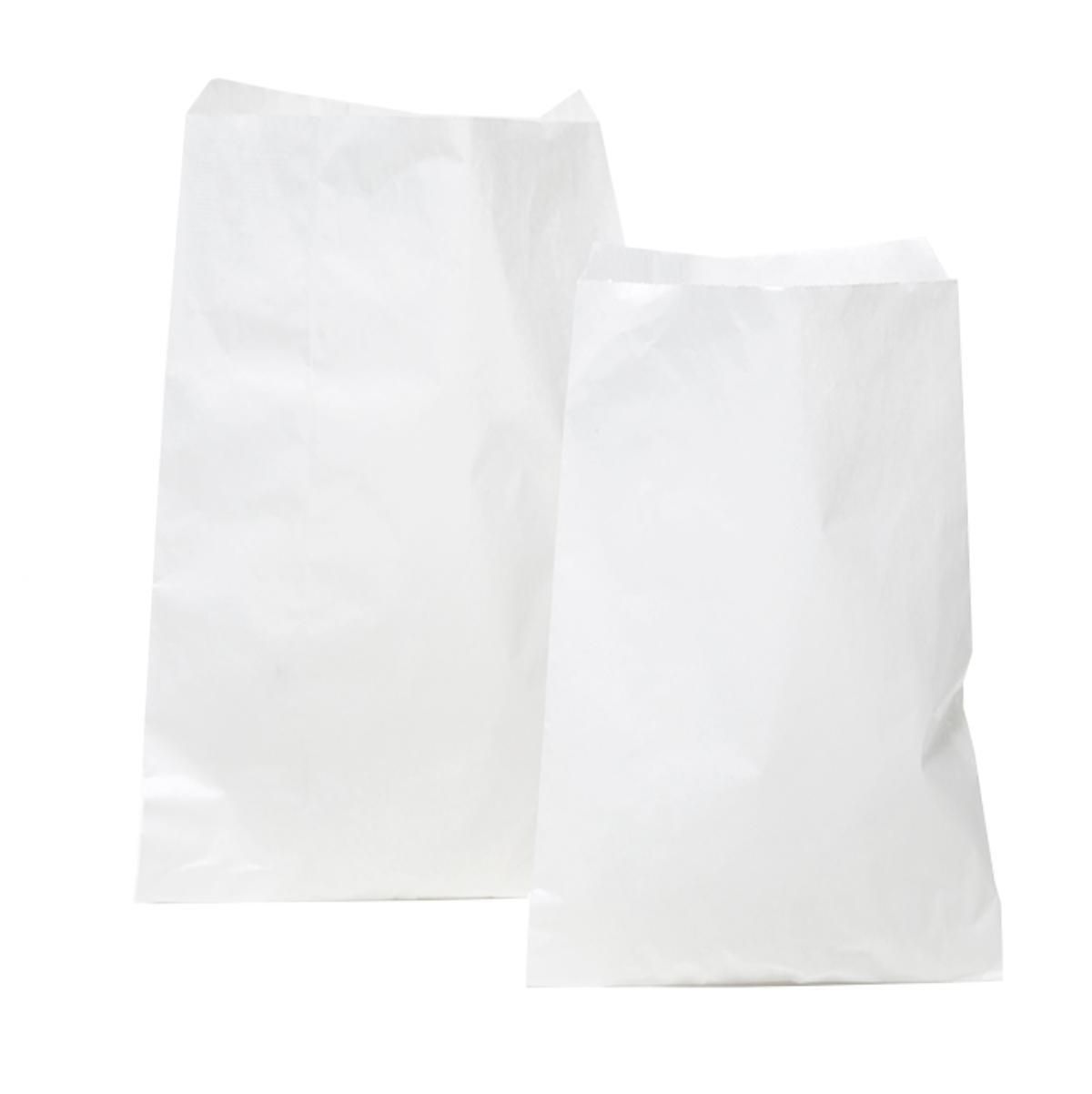 100-Pack DIY Candy Bags, White