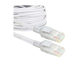 30m Cat5e Ethernet Cable, Grey - 45-Degree Angle