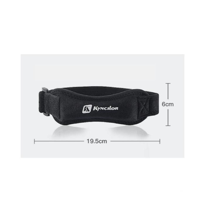 2-pack Black Knee Pads, Adjustable Knee Strap for Running, Compatible with Nike