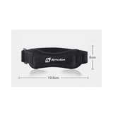 2-pack Black Knee Pads, Adjustable Knee Strap for Running, Compatible with Nike - Top-Down View