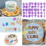 94pcs Cake Baking Tools and Utensils, MultiColor - Side View