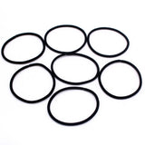 50pcs Hair Ties, Hair Bands for Women and Girls - 45-Degree Angle