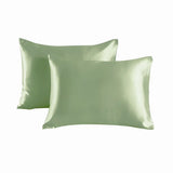 2-pack Satin Pillowcase, Light Green, 50 x 66cm