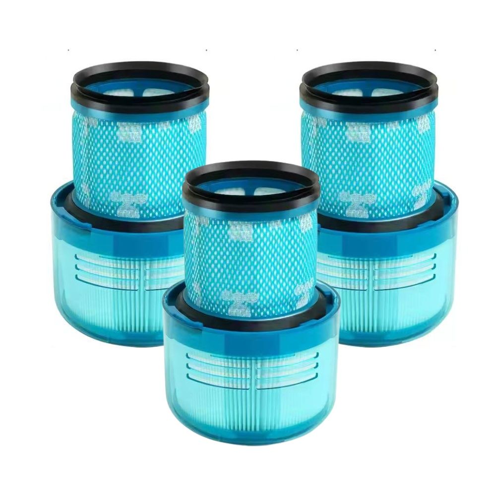 3-Pack Blue HEPA Post-Filter for Dyson V11/V15, Compatible with Dyson V15 (Hepa+)