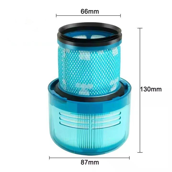 3-Pack Blue HEPA Post-Filter for Dyson V11/V15, Compatible with Dyson V15 (Hepa+)