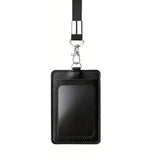 Elegant Black ID Card Holder and Name Badge